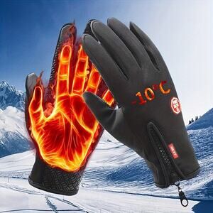 Waterproof and Windproof Touch Screen Men & Women's Winter Gloves